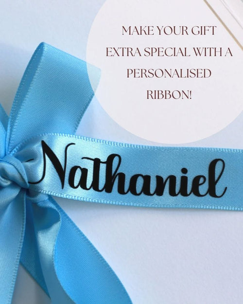 ~ Customized ribbon (add-on)
